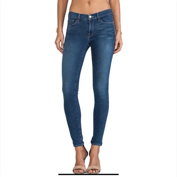 Frame Denim Le Skinny de Jeanne in Culver Size 28 - Picture 2 of 12